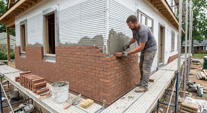 Brick Veneer Installation in Twin Falls County, ID