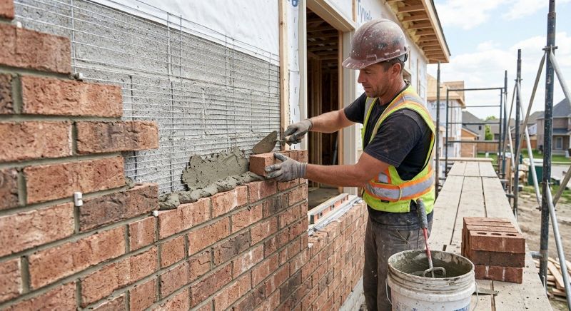 Brick Veneer Installation in Wendell, ID