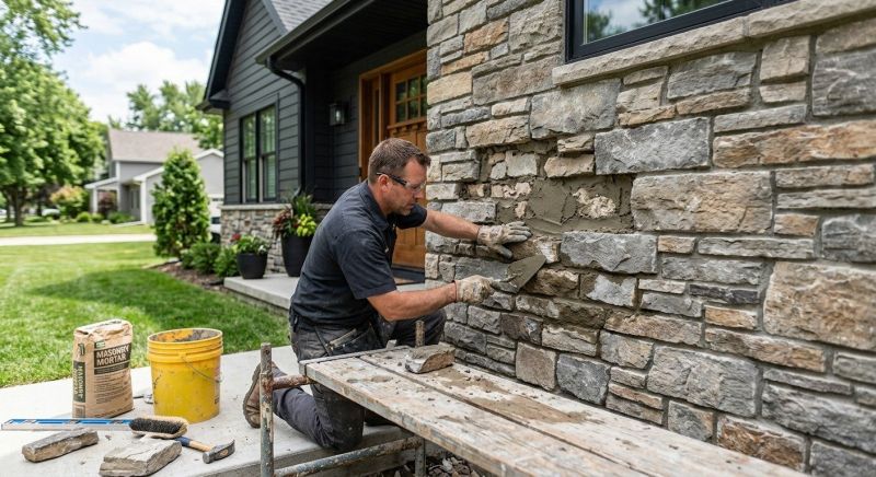 Stone Veneer Repair in Twin Falls County, ID