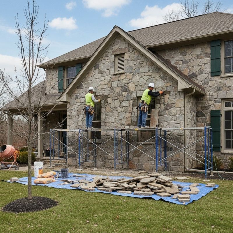 Stone Veneer Repair in Wendell, ID